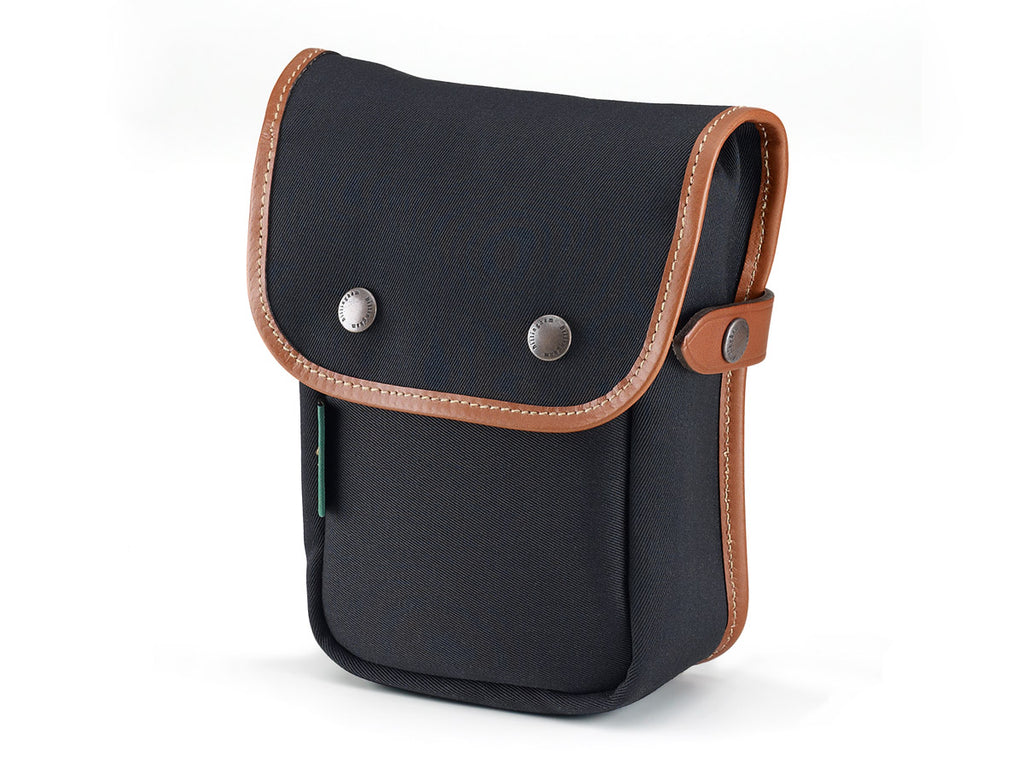 BILLINGHAM DELTA POCKET NOIR TAN CANVAS