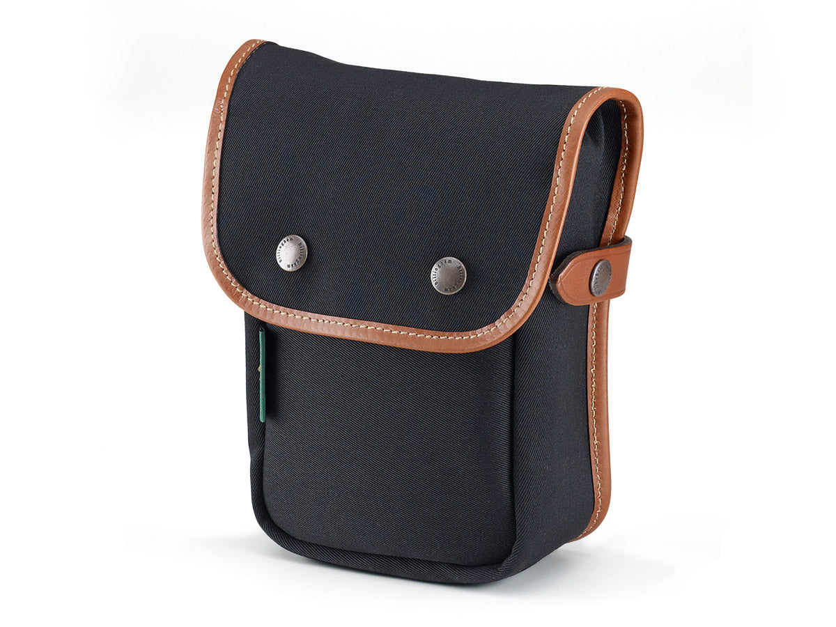 BILLINGHAM DELTA POCKET NOIR TAN CANVAS