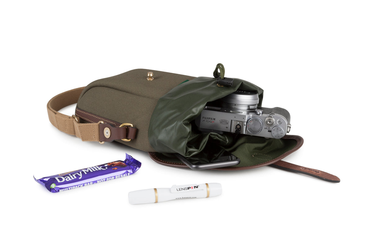 BILLINGHAM GALBIN 10 SAGE CHOCOLAT FIBRENYTE - POCHETTE JUMELLES