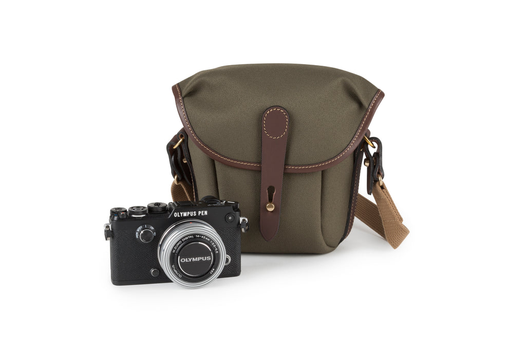 BILLINGHAM GALBIN 8 SAGE CHOCOLAT FIBRENYTE POCHETTE JUMELLES